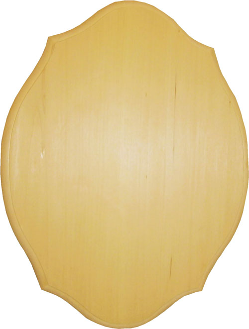 French Basswood Plaque 11" x 14"
